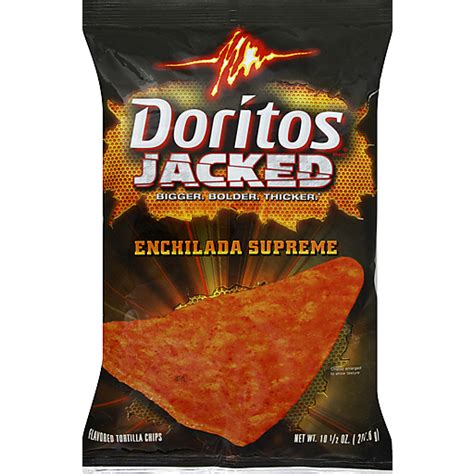 How many protein are in jacked enchilada supreme - calories, carbs, nutrition