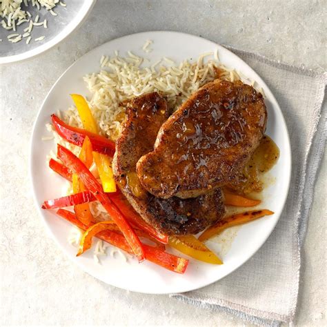 How many protein are in jamaican jerk pork chops - calories, carbs, nutrition