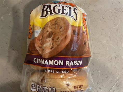 How many protein are in jazzmans bagel cinnamon raisin 4 oz conv butter - calories, carbs, nutrition