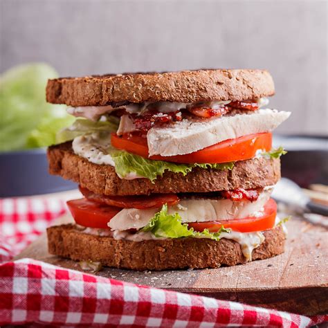 How many protein are in jazzmans sand turkey smoked blt guest choice bread - calories, carbs, nutrition