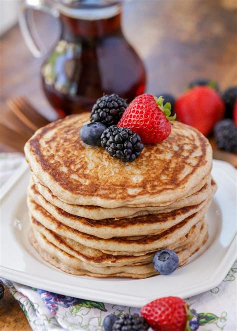 How many protein are in johnny appleseed whole wheat pancakes - calories, carbs, nutrition