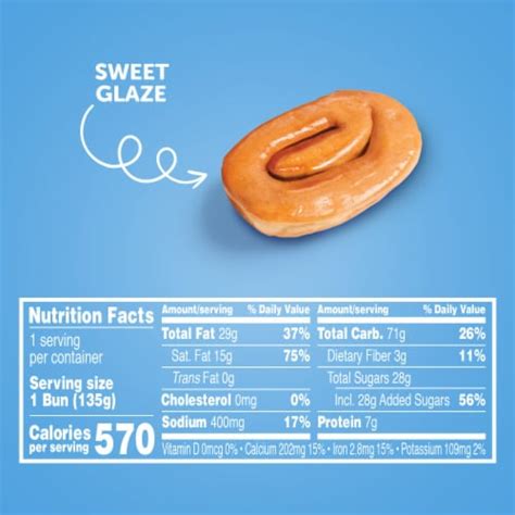 How many protein are in jumbo honey bun - calories, carbs, nutrition