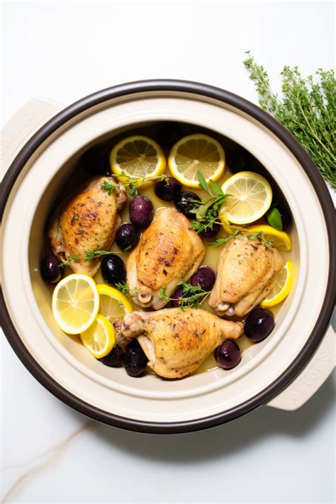 How many protein are in kalamata olive and wine braised chicken - calories, carbs, nutrition
