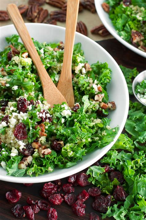 How many protein are in kale cranberries pecans feta (65852.1) - calories, carbs, nutrition