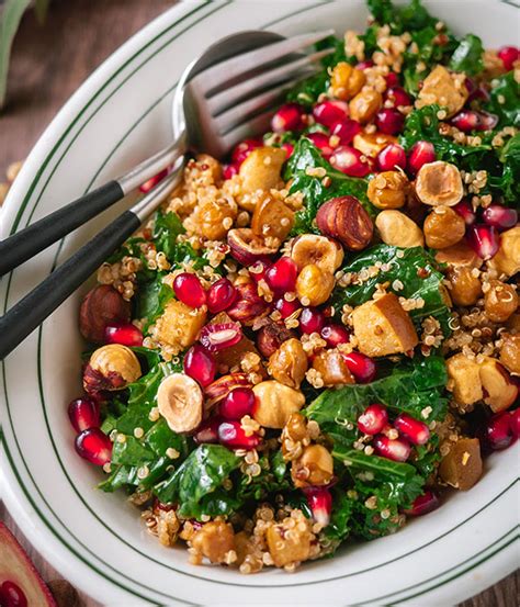 How many protein are in kale quinoa winter salad - calories, carbs, nutrition