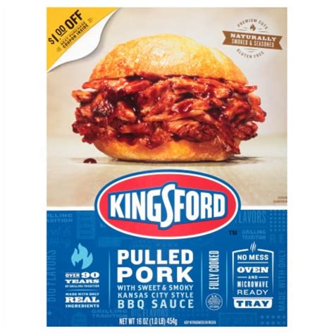 How many protein are in kansas city bbq pulled pork - comfort - calories, carbs, nutrition