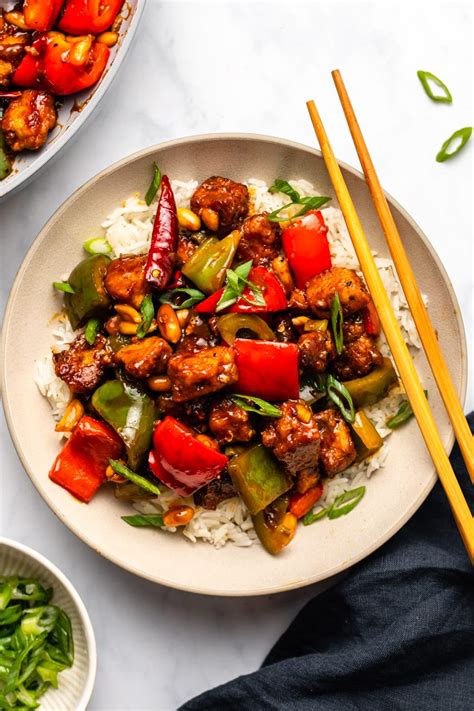 How many protein are in kung pao tofu - calories, carbs, nutrition