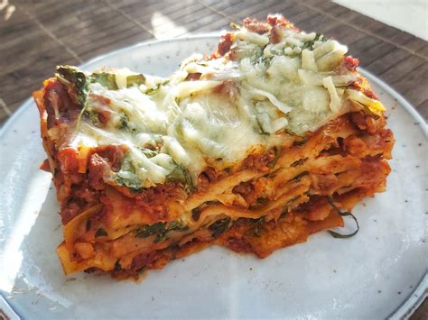 How many protein are in lasagna tofu & vegetable (bostwick) - calories, carbs, nutrition