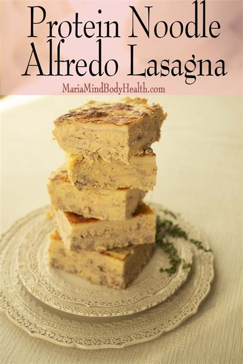 How many protein are in lasagna white alfredo fp slc=4x8 - calories, carbs, nutrition