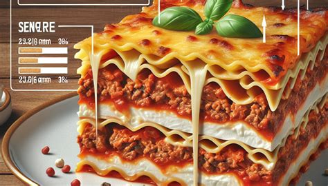 How many protein are in lasagne - calories, carbs, nutrition