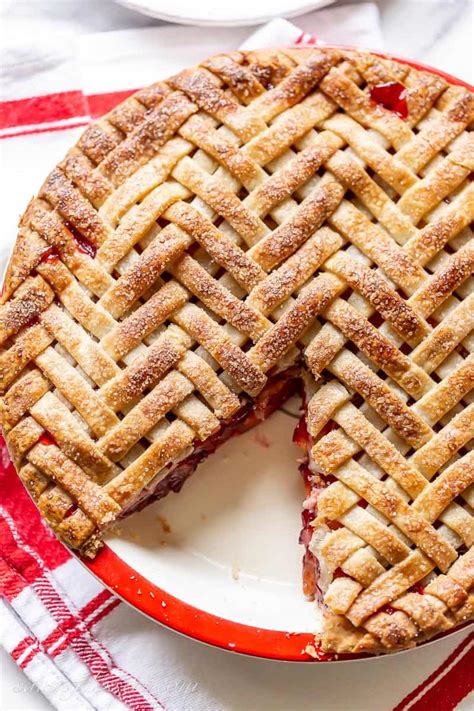 How many protein are in lattice top cherry pie - calories, carbs, nutrition