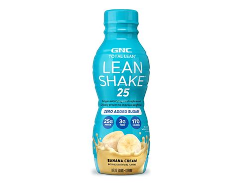 How many protein are in lean shake 25 - banana - calories, carbs, nutrition