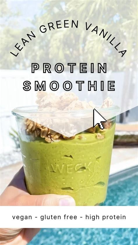 How many protein are in lean vanilla smoothie - calories, carbs, nutrition