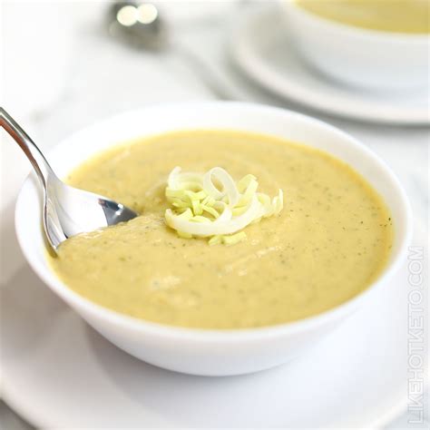 How many protein are in leek soup - calories, carbs, nutrition