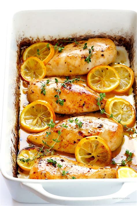 How many protein are in lemon baked chicken breast - calories, carbs, nutrition