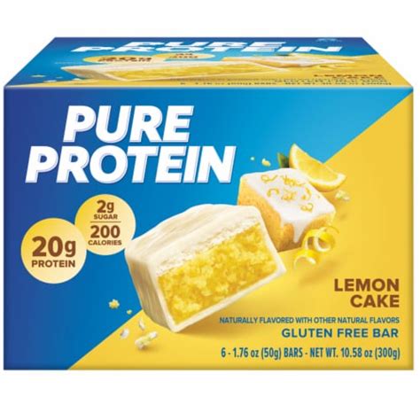 How many protein are in lemon cake - calories, carbs, nutrition