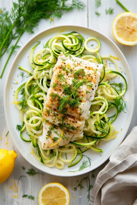 How many protein are in lemon dill cod (11245.0) - calories, carbs, nutrition