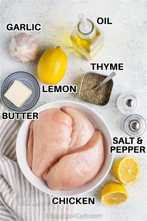 How many protein are in lemon garlic chicken & shrimp - calories, carbs, nutrition