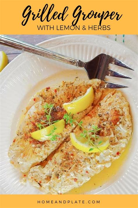 How many protein are in lemon herb grouper (19775.18) - calories, carbs, nutrition