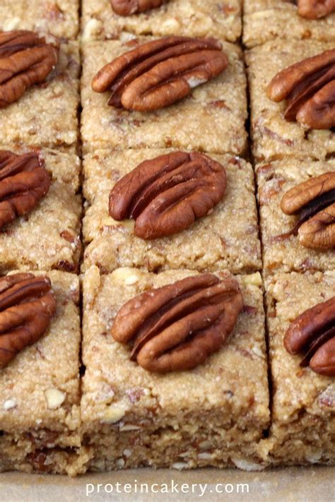 How many protein are in lemon pecan bars - calories, carbs, nutrition