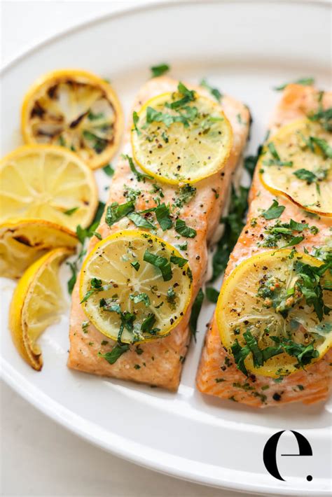 How many protein are in lemon roasted salmon - calories, carbs, nutrition