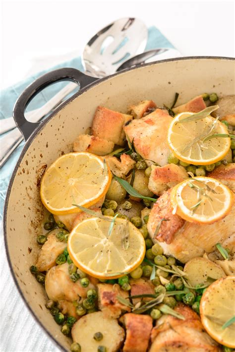 How many protein are in lemon tarragon chicken - calories, carbs, nutrition