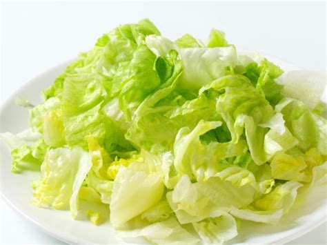 How many protein are in lettuce iceberg shredded 1/8'' 1/4 oz - calories, carbs, nutrition