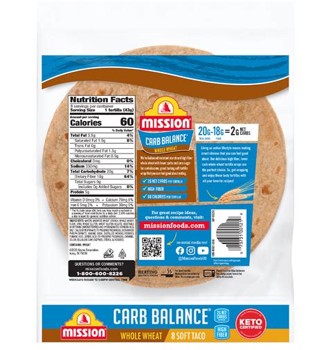 How many protein are in life balance whole wheat tortillas - 1 tortilla - calories, carbs, nutrition