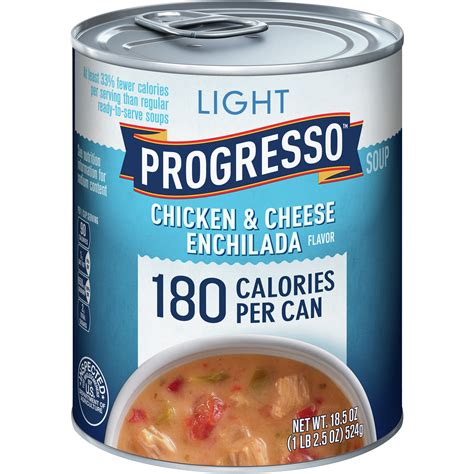 How many protein are in light chicken and cheese enchilada soup - calories, carbs, nutrition