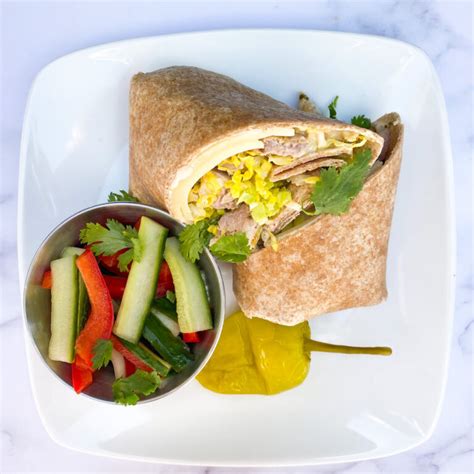 How many protein are in little havana pork mojo wrap - calories, carbs, nutrition