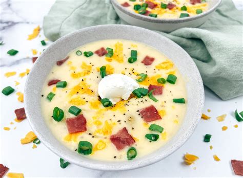 How many protein are in loaded baked potato soup - calories, carbs, nutrition