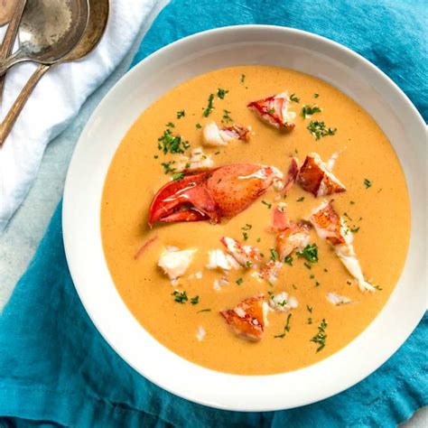 How many protein are in lobster bisque with sherry - calories, carbs, nutrition