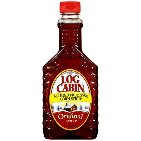 How many protein are in log cabin syrup - calories, carbs, nutrition