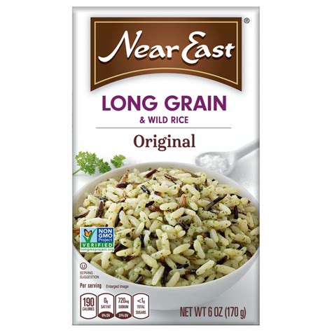 How many protein are in long grain and wild rice - calories, carbs, nutrition