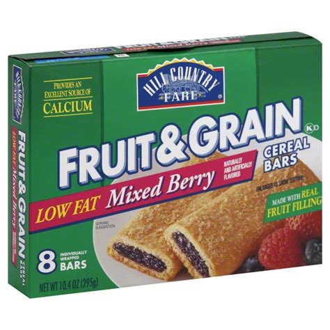 How many protein are in low fat mixed berry granola - calories, carbs, nutrition