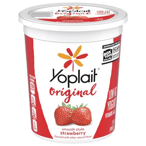 How many protein are in low fat strawberry yoghurt - calories, carbs, nutrition