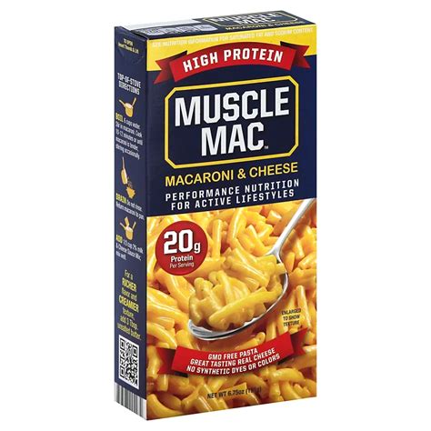 How many protein are in mac and cheese bar - calories, carbs, nutrition