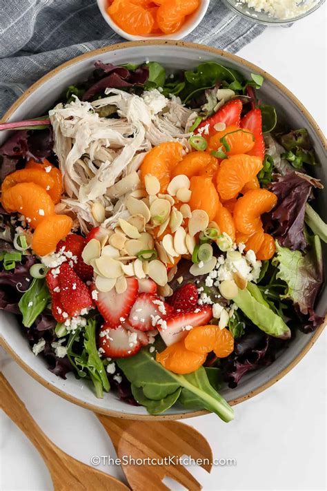 How many protein are in mandarin chicken salad - calories, carbs, nutrition