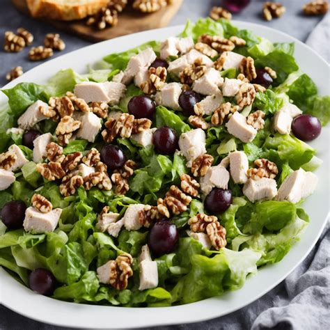 How many protein are in masala chicken and grape salad - calories, carbs, nutrition