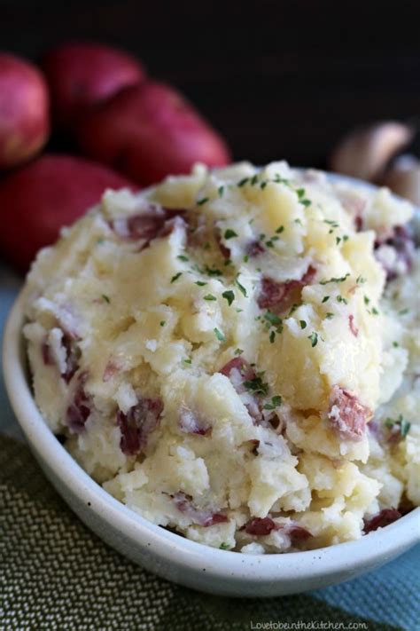 How many protein are in mashed red potatoes - calories, carbs, nutrition