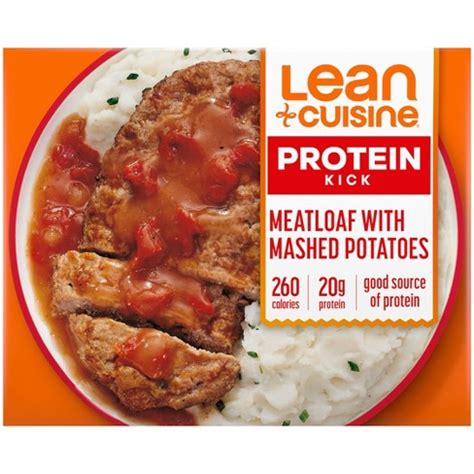 How many protein are in meatloaf and mashed potatoes - calories, carbs, nutrition