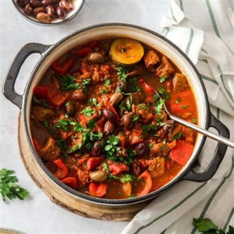 How many protein are in mediterranean beef stew - calories, carbs, nutrition