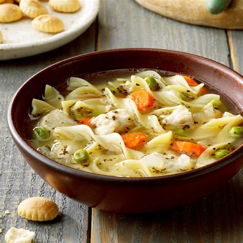 How many protein are in mediterranean chicken noodle soup - calories, carbs, nutrition