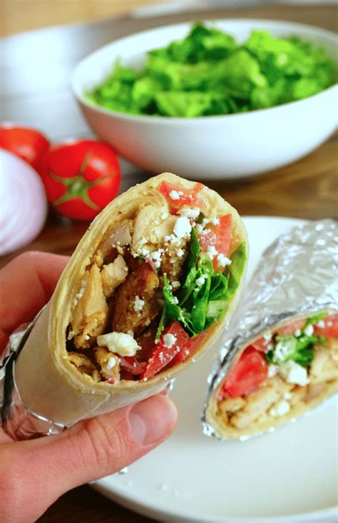 How many protein are in mediterranean chicken wrap bundle - calories, carbs, nutrition