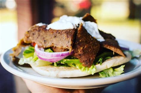 How many protein are in mediterranean deli lamb gyro - calories, carbs, nutrition