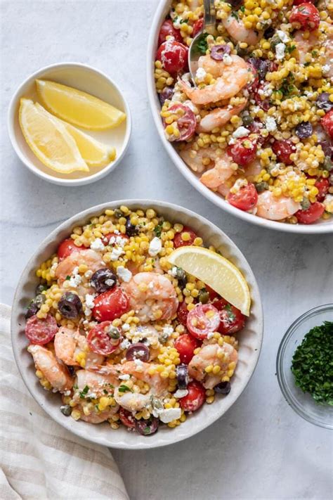 How many protein are in mediterranean shrimp couscous - calories, carbs, nutrition