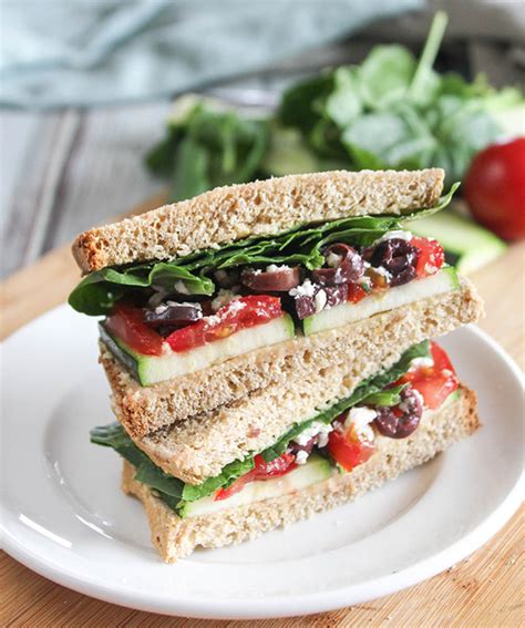 How many protein are in mediterranean vegetable sandwich - calories, carbs, nutrition