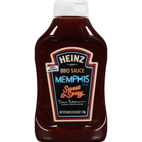 How many protein are in memphis style bbq sauce - calories, carbs, nutrition