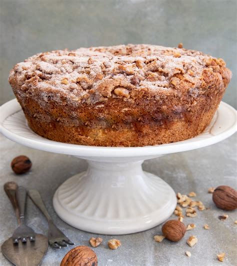 How many protein are in merk's coffee cake with walnuts - calories, carbs, nutrition
