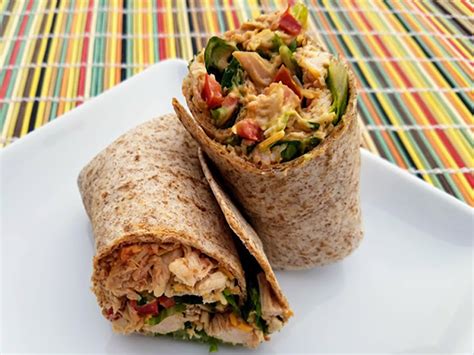 How many protein are in mexi chicken wrap, jack cheese - calories, carbs, nutrition